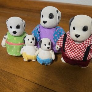 Li"l Woodzeez Dalmatian Family Toy Set